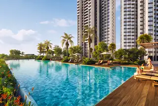 Swimming Pool at Sunteck Mira Road