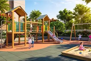 Kids’ Play Area at Sunteck Mira Road
