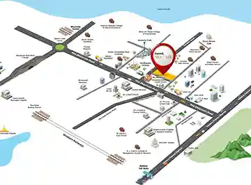 Sunteck Mira Road location map, Mira Road, Mumbai